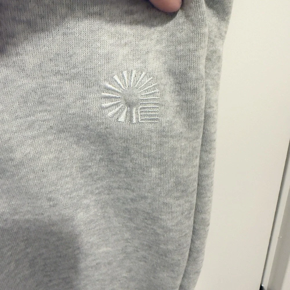 Akademiks Mens Gray Drawstring Sweatpants Cuff Bottom Size 5XL